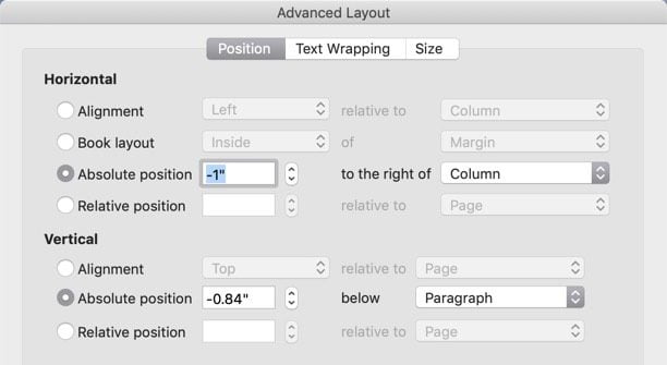 صورة لـ كيفية وضع الصور في Microsoft Word بالطريقة التي تريدها | place-images-in-word-properly-advanced-layout-pane-e1540615363407-DzTechs