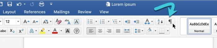 صورة لـ كيفية وضع الصور في Microsoft Word بالطريقة التي تريدها | place-images-in-word-properly-pillcrow-icon-DzTechs