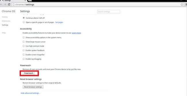 صورة لـ كيفية زيادة تأمين وحماية جهاز Chromebook | powerwash-DzTechs