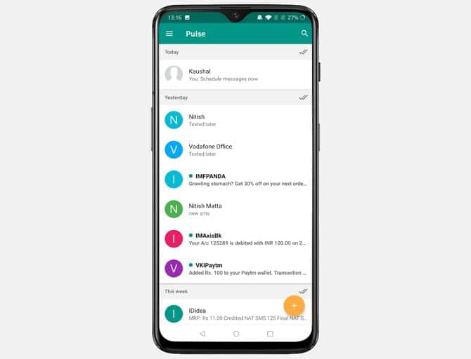 صورة لـ أفضل 10 تطبيقات لجعل الرسائل النصية تلقائية | pulse-DzTechs