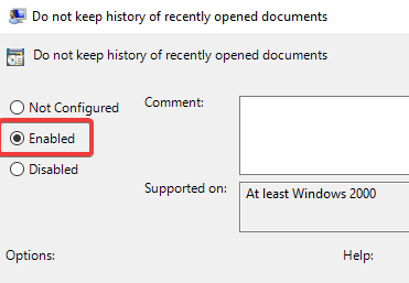صورة لـ كيفية تعطيل عرض العناصر الحديثة والأماكن الأكثر شيوعًا في نظام التشغيل Windows 10 | recent-items-win10-enable-policy-DzTechs