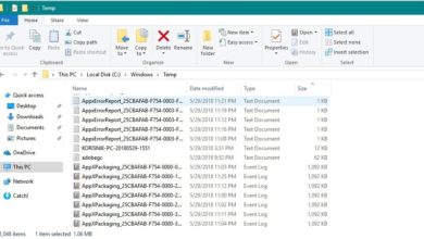 صورة لـ تعبئة مجلد temp بسرعة مع ملفات AppXDeploymentServer و AppXPackaging | sddd