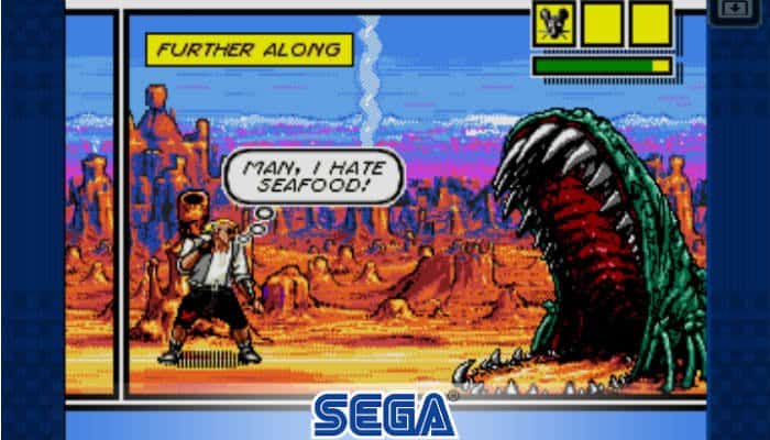 صورة لـ 6 من أفضل ألعاب Sega Genesis يمكنك لعبها على هاتفك | sega-forever-comixzone-DzTechs