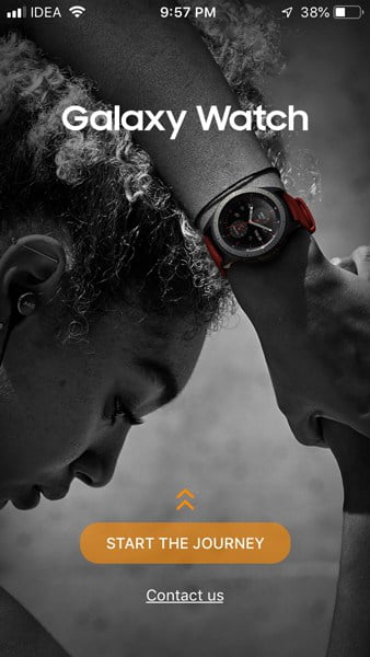 صورة لـ كيفية إقران ساعة Galaxy الخاصة بك مع Android و iPhone | start-ios-1-DzTechs