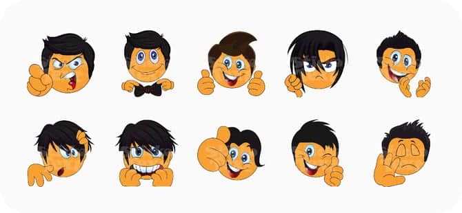 صورة لـ أفضل تطبيقات الملصقات للـ WhatsApp (2023) | stickotext-DzTechs