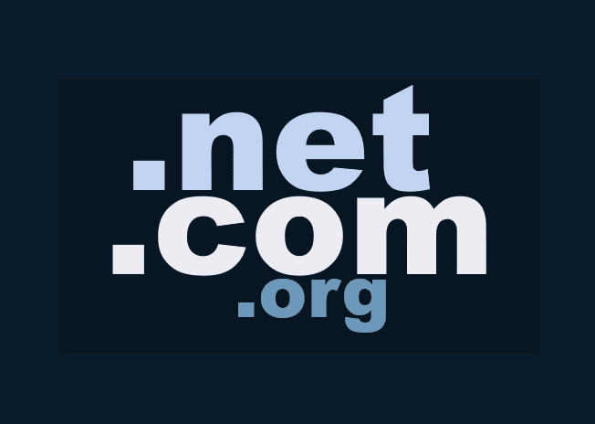 صورة لـ ما هي أسماء نطاقات الإنترنت عالية المستوى الأكثر شعبية وماذا تعني؟ | tlds-com-net-org-DzTechs