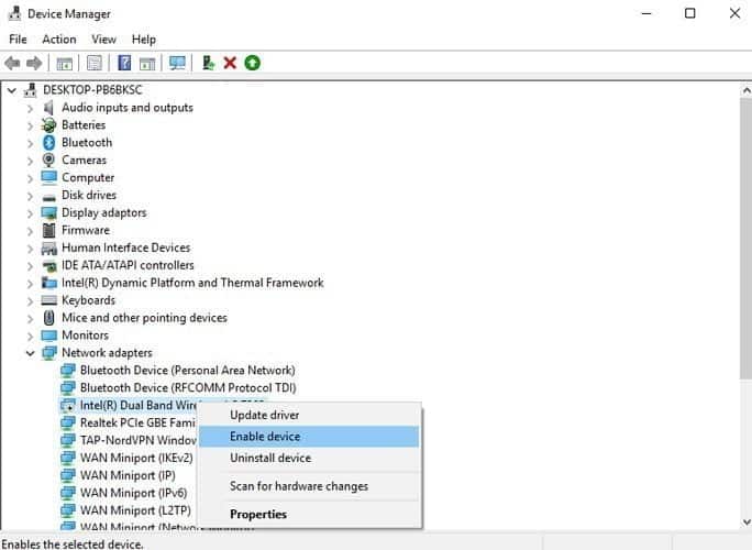 صورة لـ كيفية تحويل Windows 10 إلى نقطة اتصال محمولة للـ Wi-Fi | turn-windows-10-mobile-hotspot-device-manager-DzTechs