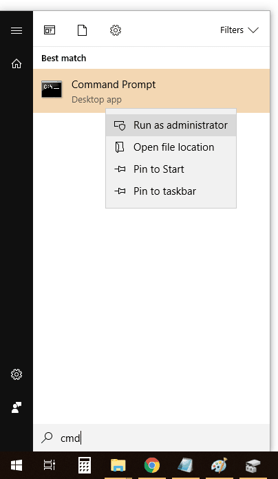 صورة لـ كيفية تمهيد نظام التشغيل من محرك أقراص USB في VirtualBox | virtualbox-command-prompt-as-administrator-DzTechs