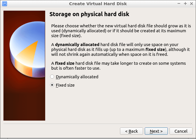 صورة لـ كيفية تثبيت وتشغيل VirtualBox على نظام Ubuntu | virtualbox-ubuntu-new-machine-storage-allocation-DzTechs