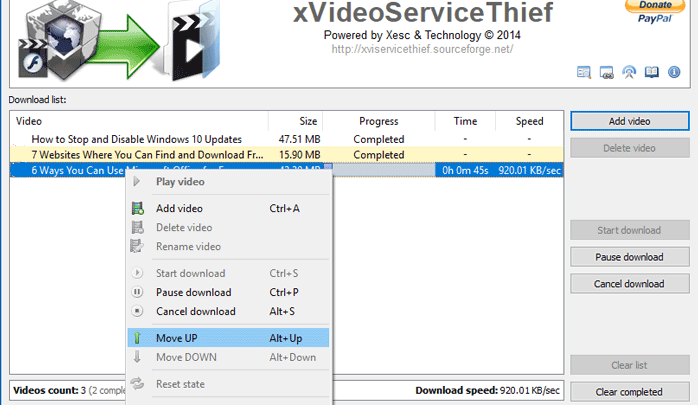 صورة لـ كيفية تحميل الفيديوهات بسهولة من الويب باستخدام xVideoServiceThief | what-is-xvideoservicethief-how-to-use-change-order1