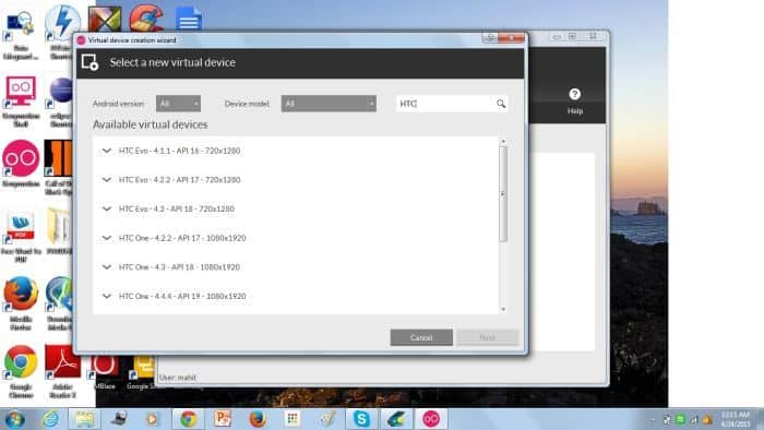 صورة لـ أفضل مُحاكيات Android لتشغيل تطبيقات Android على Windows | Android-Emulators-GenyMotion-settings-DzTechs