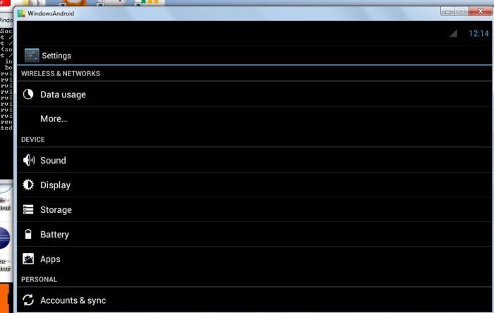 صورة لـ أفضل مُحاكيات Android لتشغيل تطبيقات Android على Windows | Android-Emulators-Windows-Android-settings-DzTechs