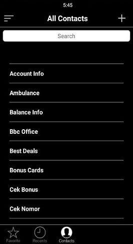 صورة لـ كيفية تمكين الوضع المظلم على أي هاتف Android | Android-Pie-Dark-Theme-Contacts-DzTechs