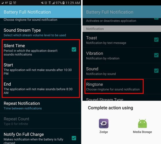 صورة لـ 5 تطبيقات تنبهك عندما تكون بطارية Android ممتلئة | Battery-Notification-DzTechs