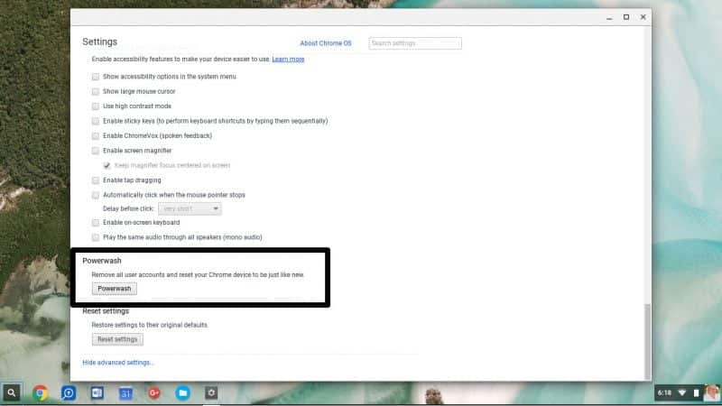 صورة لـ كيفية إزالة جميع بياناتك الشخصية من الكمبيوتر | Chromebook-User-DzTechs