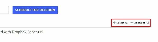 صورة لـ كيفية حذف ملفات Dropbox الخاصة بك في وقت مجدول | Delete-PlusMinus-DzTechs