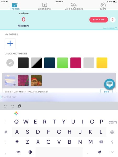 صورة لـ أفضل تطبيقات لوحة المفاتيح على الـ iPad للحصول على ميزات إضافية | Fleksy-DzTechs