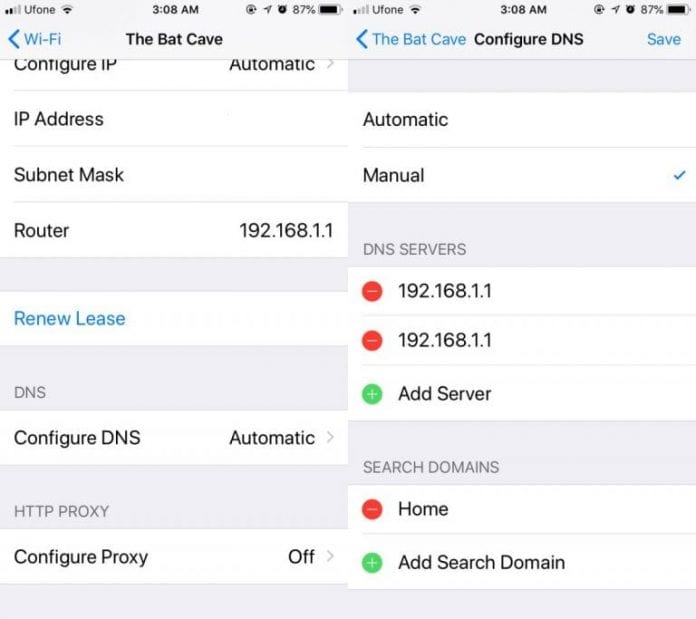 صورة لـ كيفية إصلاح خطأ “Network Lag Detected” في PUBG Mobile | IOS-LAG-FIX-2-696x619-DzTechs