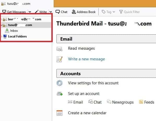 صورة لـ كيفية إعداد خادم البريد الإلكتروني الخاص بك على كمبيوتر Windows | Multiple-Email-Accounts-Thunderbird-DzTechs