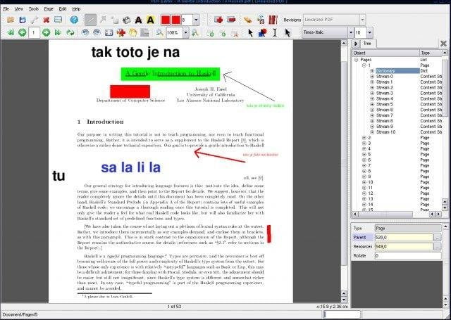 Image des meilleures applications d'édition de PDF pour Ubuntu et autres distributions Linux | Éditeur-PDF-pour-Linux-et-Ubuntu-7-DzTechs