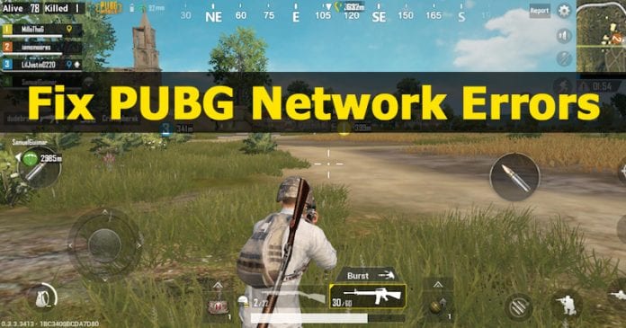 صورة لـ كيفية إصلاح خطأ “Network Lag Detected” في PUBG Mobile | PUBG-Network-error-696x365