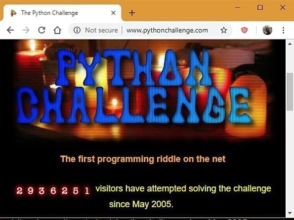 صورة لـ أفضل 5 مواقع لتعلم لغة Python على الإنترنت مجاناً | Python-Challenge-Dot-com-DzTechs