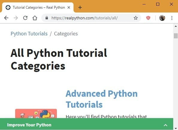صورة لـ أفضل 5 مواقع لتعلم لغة Python على الإنترنت مجاناً | RealPython-Advanced-Tutorials-DzTechs