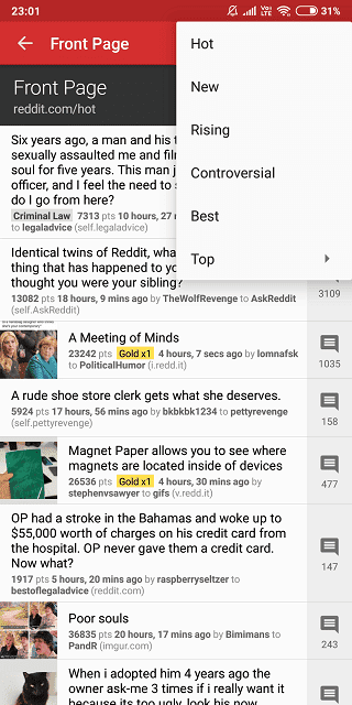 صورة لـ أفضل تطبيقات Reddit للهواتف الذكية Android و iOS | Reddit-Apps-for-Android-and-iOS-10-DzTechs