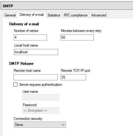 صورة لـ كيفية إعداد خادم البريد الإلكتروني الخاص بك على كمبيوتر Windows | SMTP-Localhost-hMail-Server-Administrator-DzTechs
