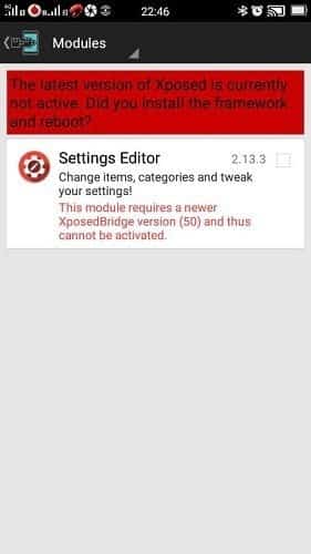 صورة لـ كيفية تمكين الوضع المظلم على أي هاتف Android | Settings-Editor-Accessed-from-Xpose-Installer-DzTechs