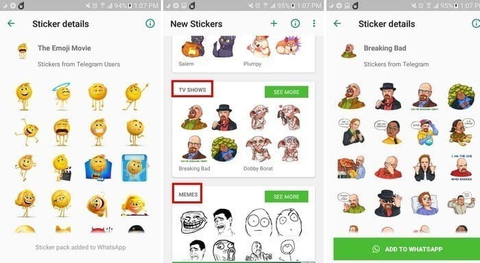 صورة لـ مجموعة من أفضل حزم المُلصقات لـ WhatsApp | Stickers-New-DzTechs