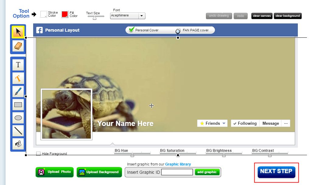 صورة لـ كيفية الجمع بين غلاف Facebook مع صورة الملف الشخصي | TCAB-5-DzTechs