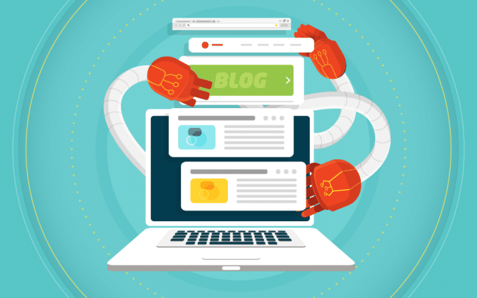 صورة لـ كيف إنشاء وبدء المدونة الخاص بك التي تكسب من خلالها المال فعلًا – للمبتدئين | criar-um-blog-4-670x419-DzTechs