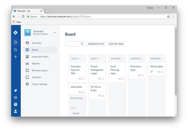 صورة لـ أفضل 10 أدوات لإدارة المشاريع للأعمال التجارية الصغيرة | jira-DzTechs