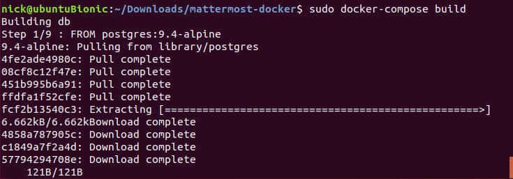 صورة لـ كيفية إعداد Mattermost بديل Slack على خادم Ubuntu | mattermost-build-container-DzTechs