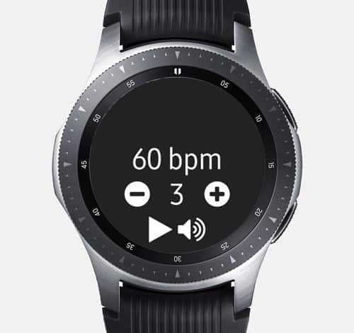 صورة لـ أفضل تطبيقات المؤقت لـ Galaxy Watch | metronome-DzTechs