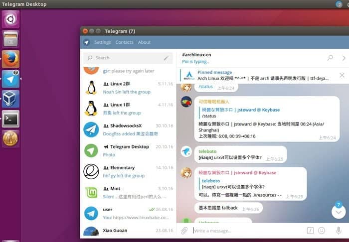 صورة لـ أفضل البدائل لتطبيق Skype على نظام Linux | skype-alternatives-linux-telegram-DzTechs