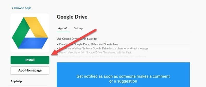 صورة لـ كيفية تثبيت وإدارة تطبيقات Slack | slack-apps-install-drive-DzTechs