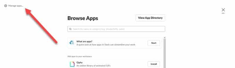 صورة لـ كيفية تثبيت وإدارة تطبيقات Slack | slack-apps-install-manage-2-DzTechs