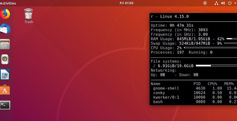 صورة لـ كيفية التحقق من الذاكرة المتاحة في نظام Ubuntu | ubuntu-memory-featured