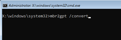 صورة لـ كيفية تحويل BIOS القديم إلى UEFI في نظام Windows 10 | win10-bios-to-uefi-convert-command-DzTechs