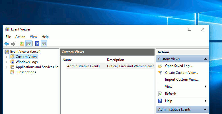 صورة لـ ما هو Custom Views في Windows Event Viewer وكيفية إنشاء واحد | windows-custom-views-featured