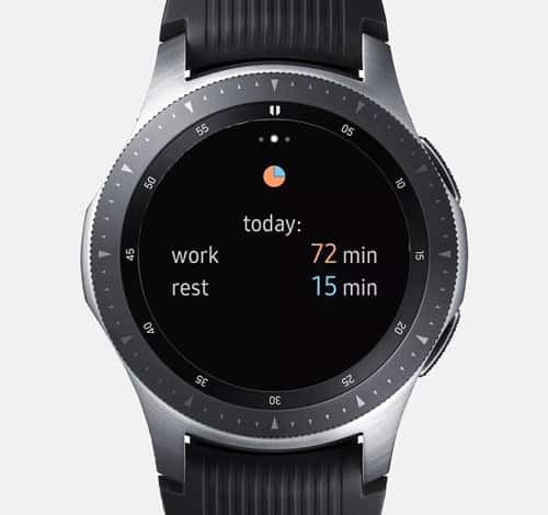 صورة لـ أفضل تطبيقات المؤقت لـ Galaxy Watch | work-and-rest-DzTechs