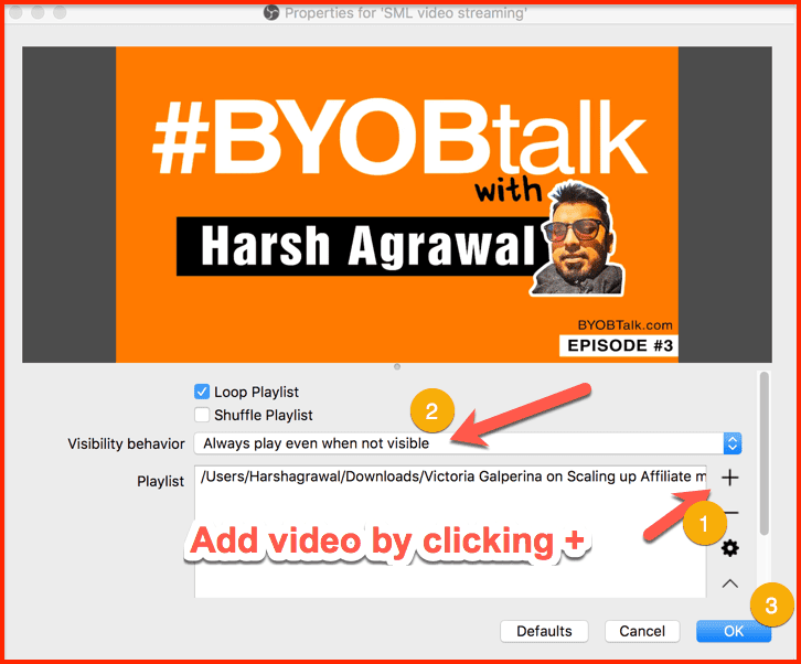 صورة لـ كيف يُمكنك بث محتوى مقاطع الفيديو المسجلة مسبقًا إلى صفحة Facebook مجانا | Add-videos-to-stream-DzTechs