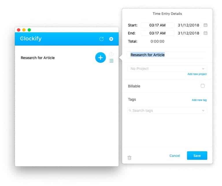 صورة لـ أفضل تطبيقات تتبع الوقت على الـ Mac لزيادة إنتاجيتك | Clockify-DzTechs