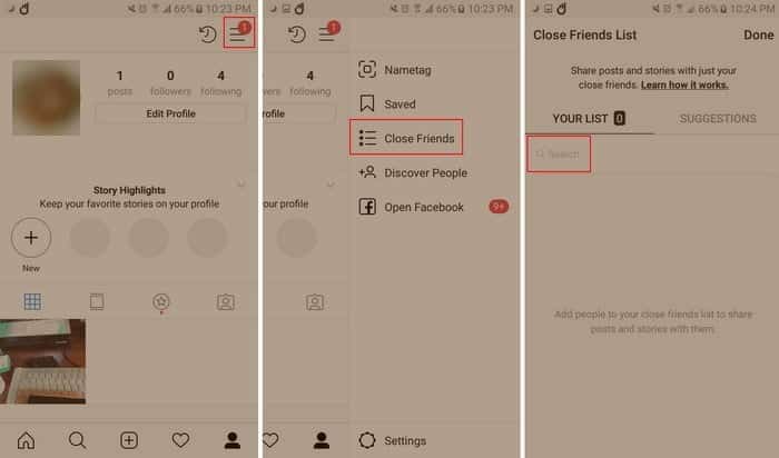 صورة لـ كيفية مشاركة قصص Instagram الخاصة بك مع الأصدقاء المقربين فقط | Close-Add-DzTechs