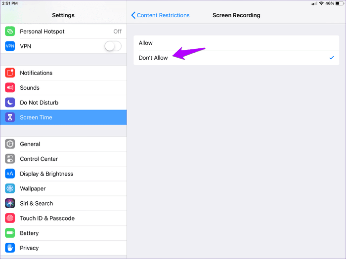 صورة لـ كيفية تعطيل زر تسجيل الشاشة على أجهزة iPhone و iPad | Iphone-Ipad-Disable-Screen-Recording-9_935adec67b324b146ff212ec4c69054f-DzTechs