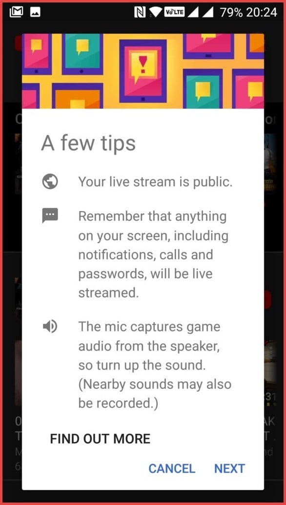 صورة لـ كيف تبدأ بث ألعاب Android أو أي شيء آخر من الشاشة على YouTube وكسب المال (أنا جاد!) | Live-streaming-Tips-DzTechs