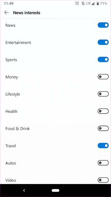 صورة لـ الدليل الكامل لتطبيق 5.1 / Microsoft Launcher 5.0 | News-4_935adec67b324b146ff212ec4c69054f-DzTechs