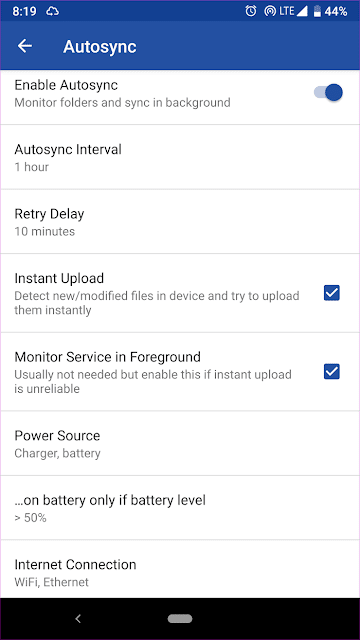 صورة لـ كيفية إعدادات مجلدات Android للمزامنة التلقائية مع OneDrive | Power-Options_935adec67b324b146ff212ec4c69054f-DzTechs